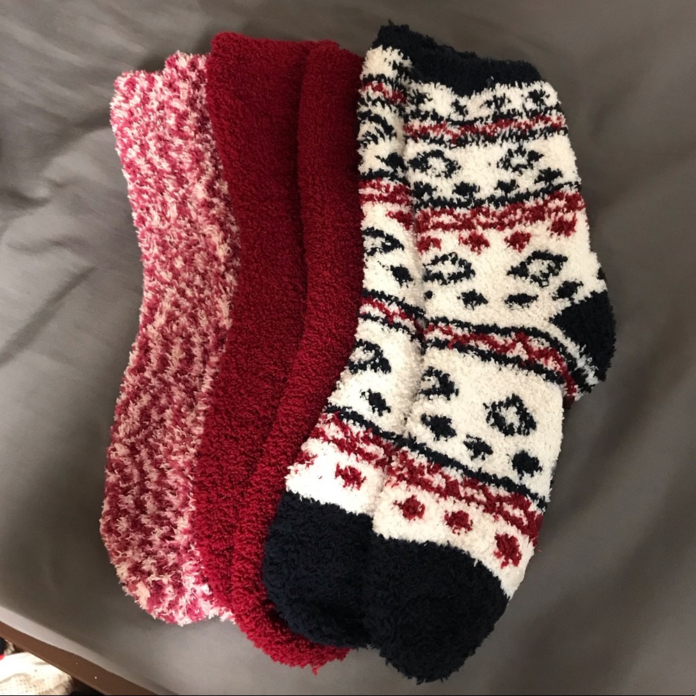 fuzzy socks